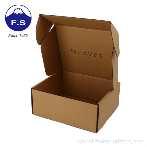 Recyclable Printing Paper Box Package Mailer Box Kraft Paper Box T Shirt Manufactory